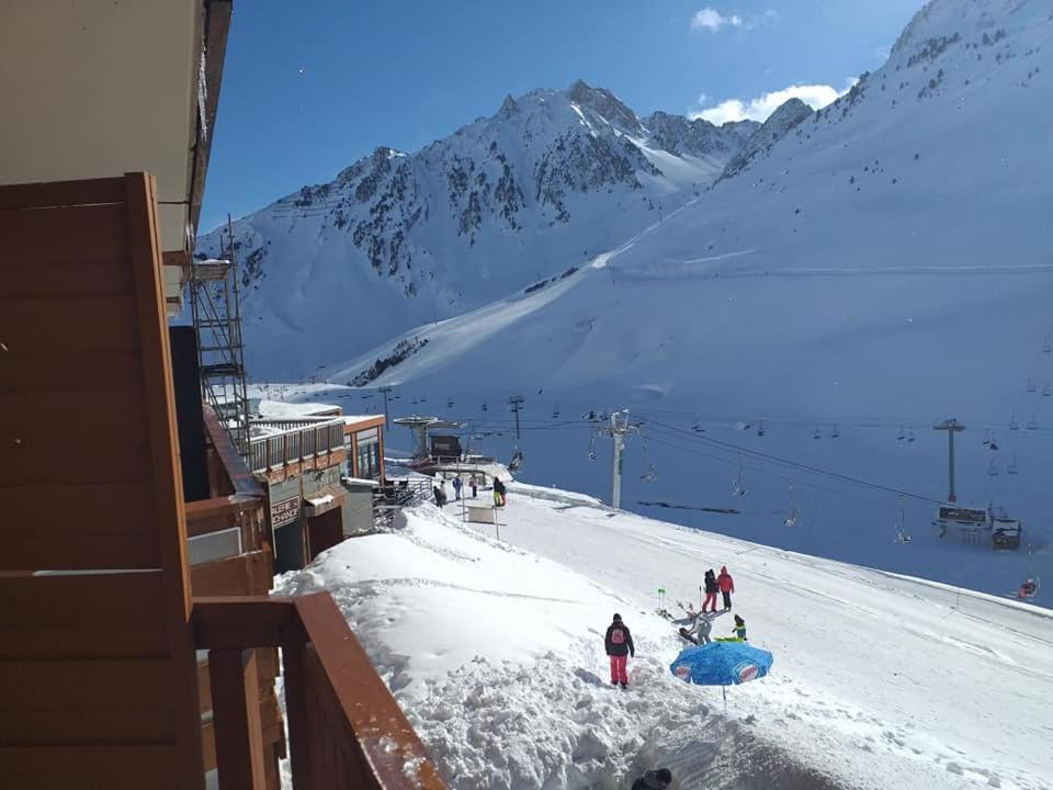Studio En Pleine Montagne Avec Vue Sur Marmottes La Mongie Ngoại thất bức ảnh