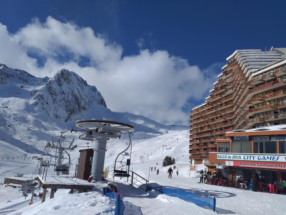 Studio En Pleine Montagne Avec Vue Sur Marmottes La Mongie Ngoại thất bức ảnh